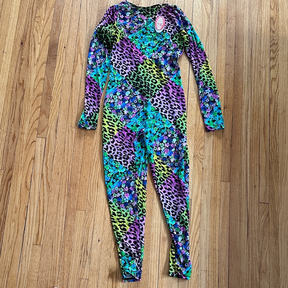 NWT Parade Mesh Patchwork One Piece | M